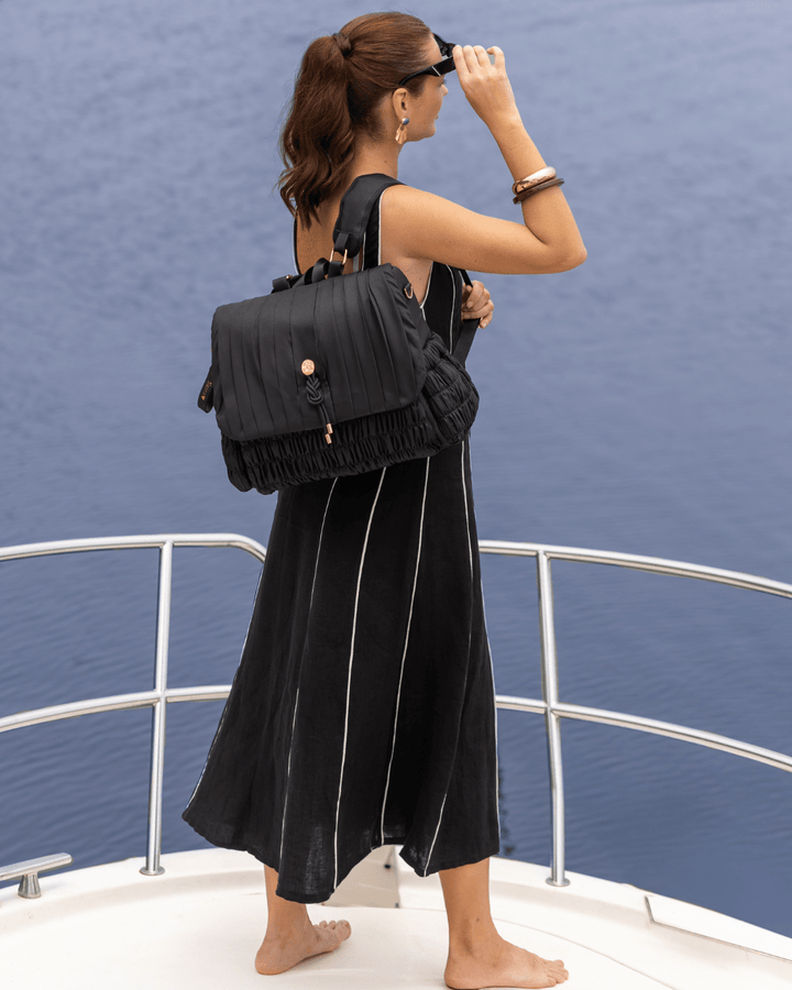 The Dune Diaper Bag - Black