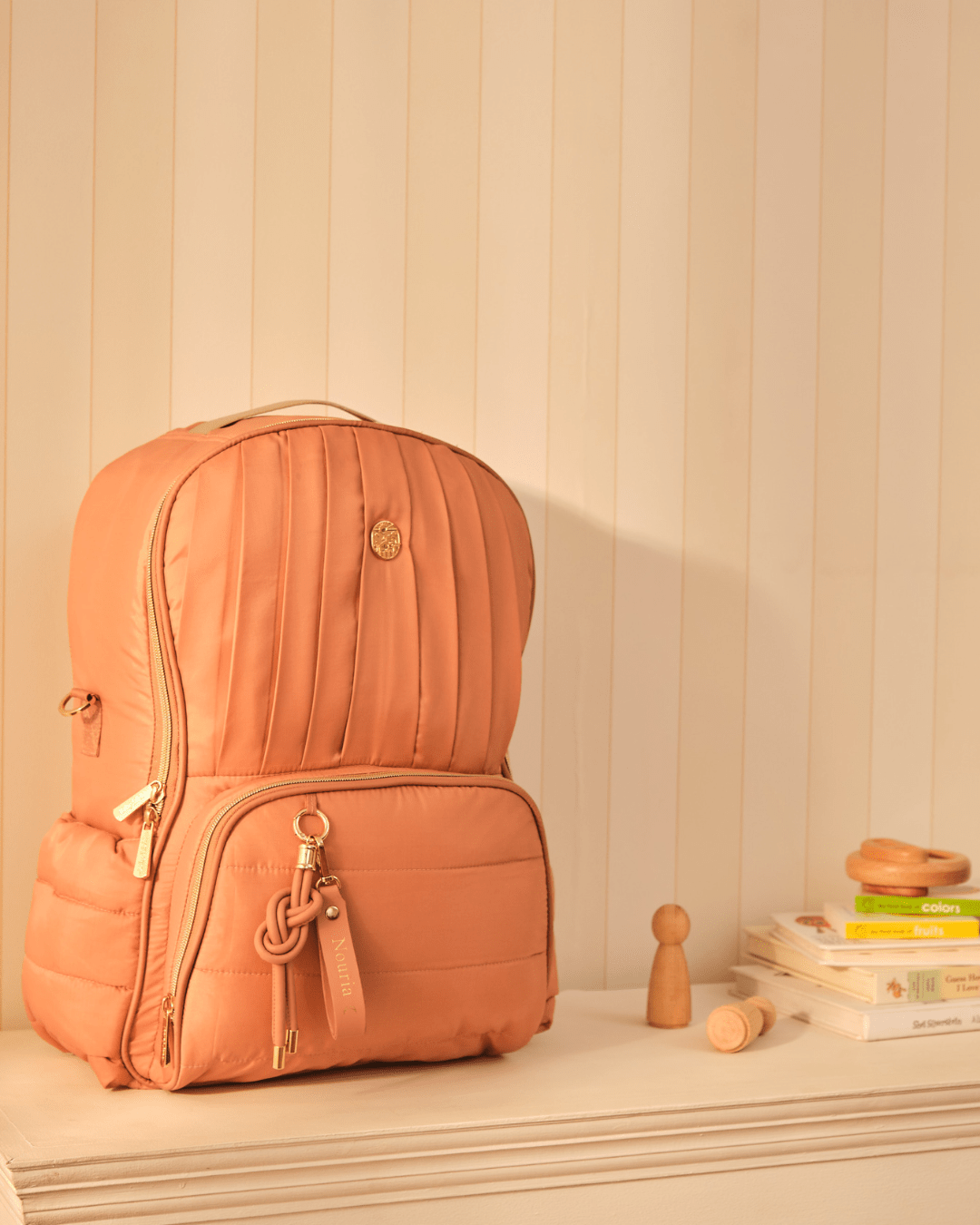 The Coast Diaper Bag - Dusty Rose