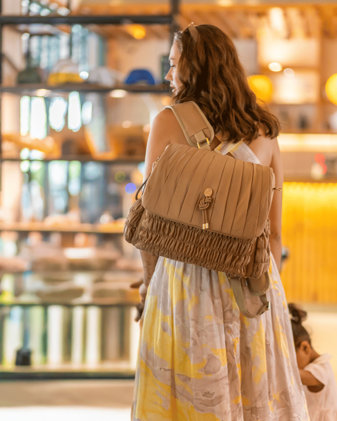 The Dune Diaper Bag - Mocha