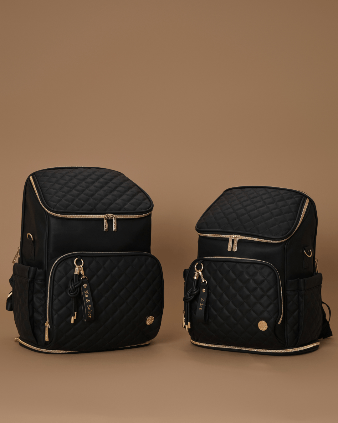 The Super Trooper Diaper Bag -Black
