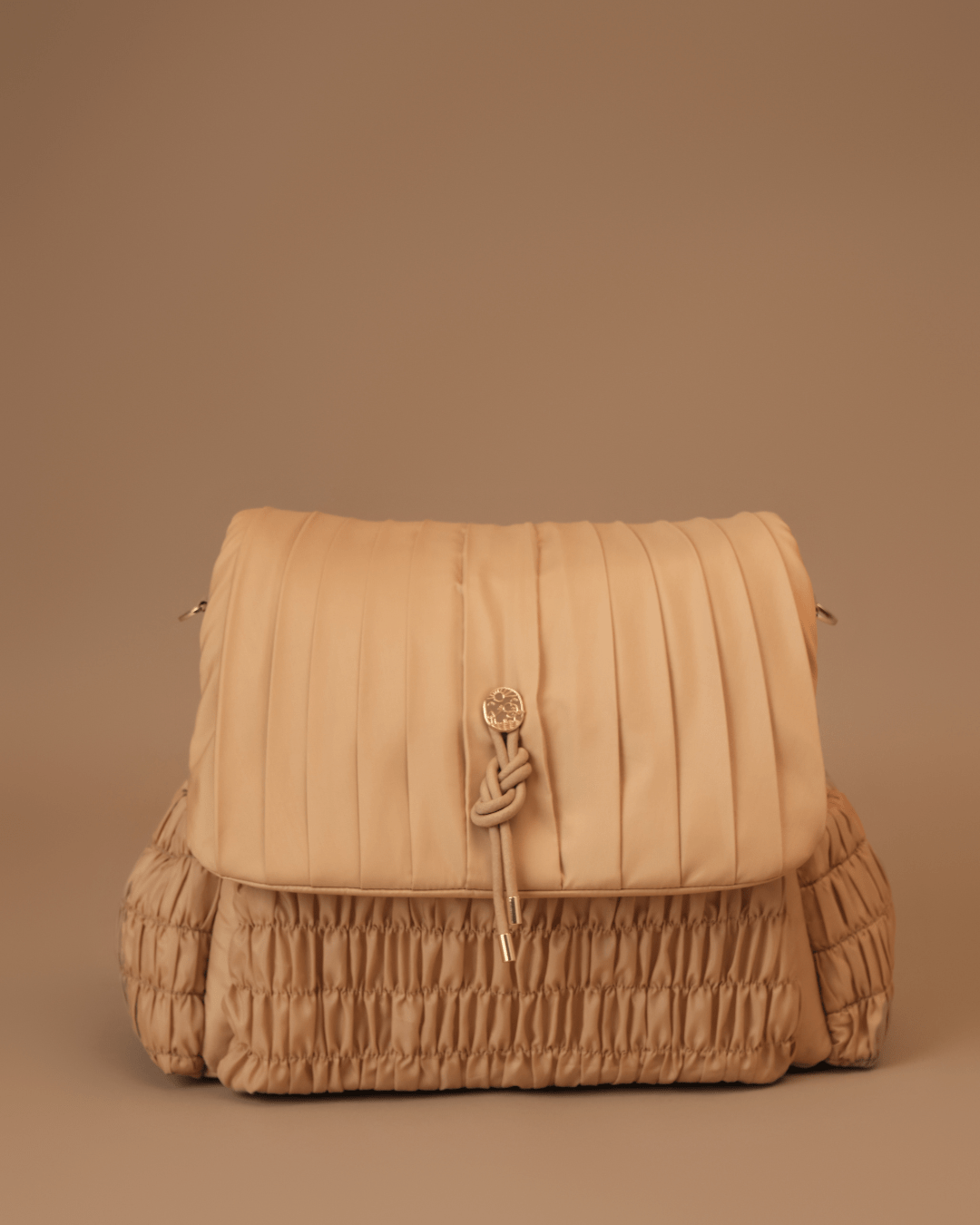 The Dune Diaper Bag - Caramel