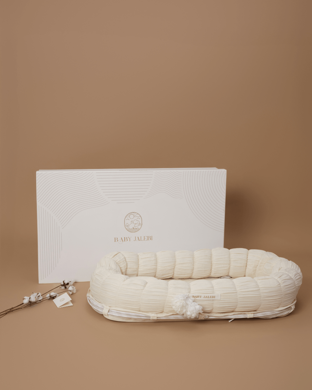 Ecru Sleep Cloud & Luna Blanket Set