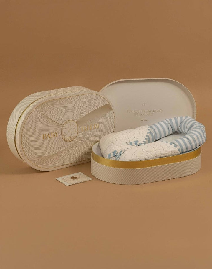 Cocoon Newborn Wrap - Blue