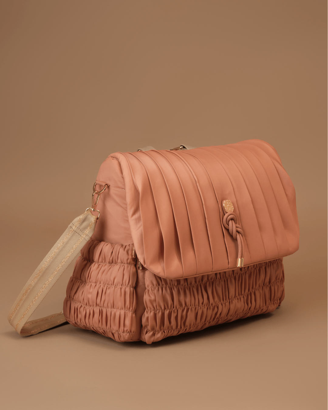 The Dune Diaper Bag - Dusty Rose