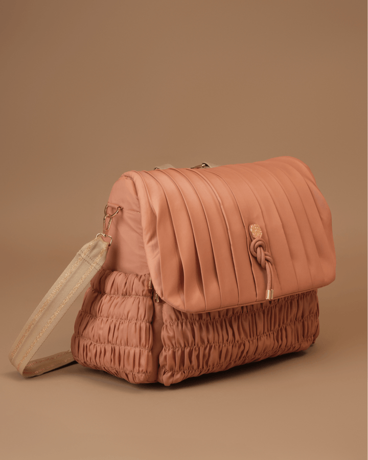 The Dune Diaper Bag - Dusty Rose