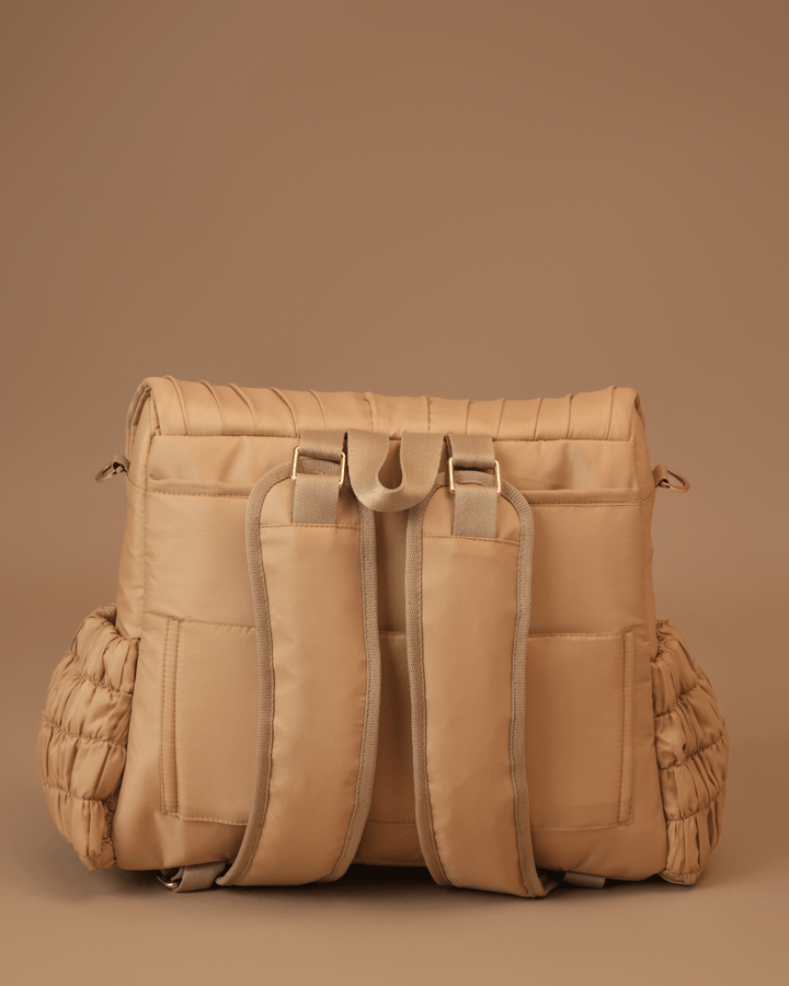 The Dune Diaper Bag - Caramel