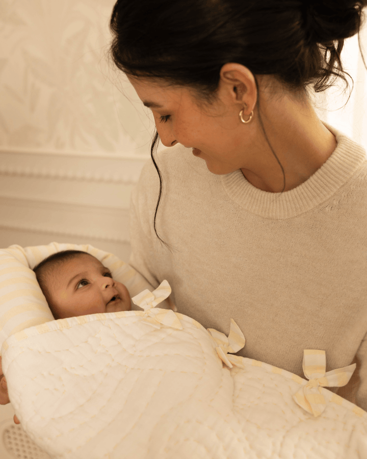 Cocoon Newborn Wrap - Ecru