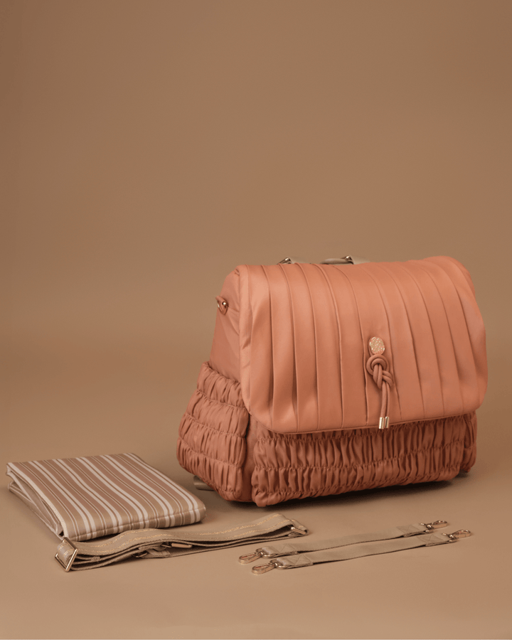 The Dune Diaper Bag - Dusty Rose