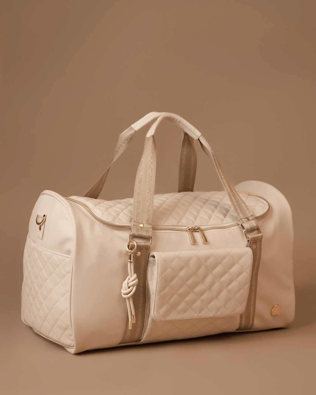The Mama Mia Weekender Bag - Ecru