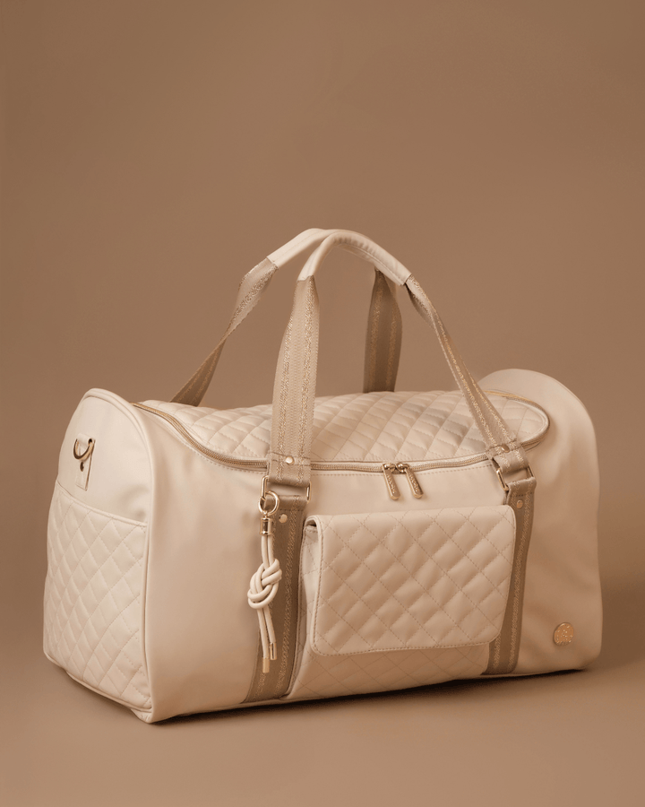 The Mama Mia Weekender Bag - Ecru