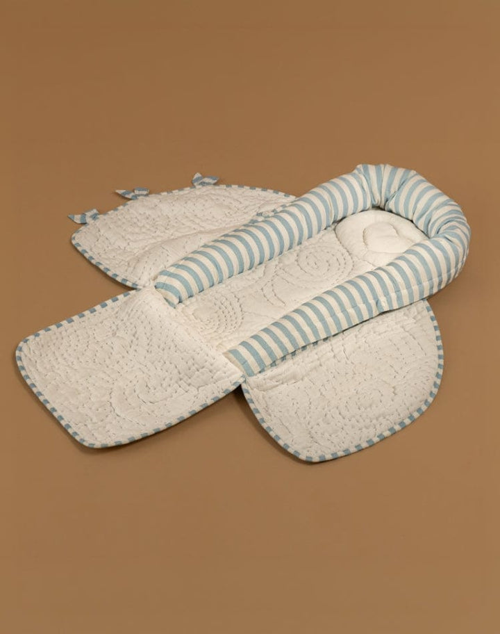 Cocoon Newborn Wrap - Blue