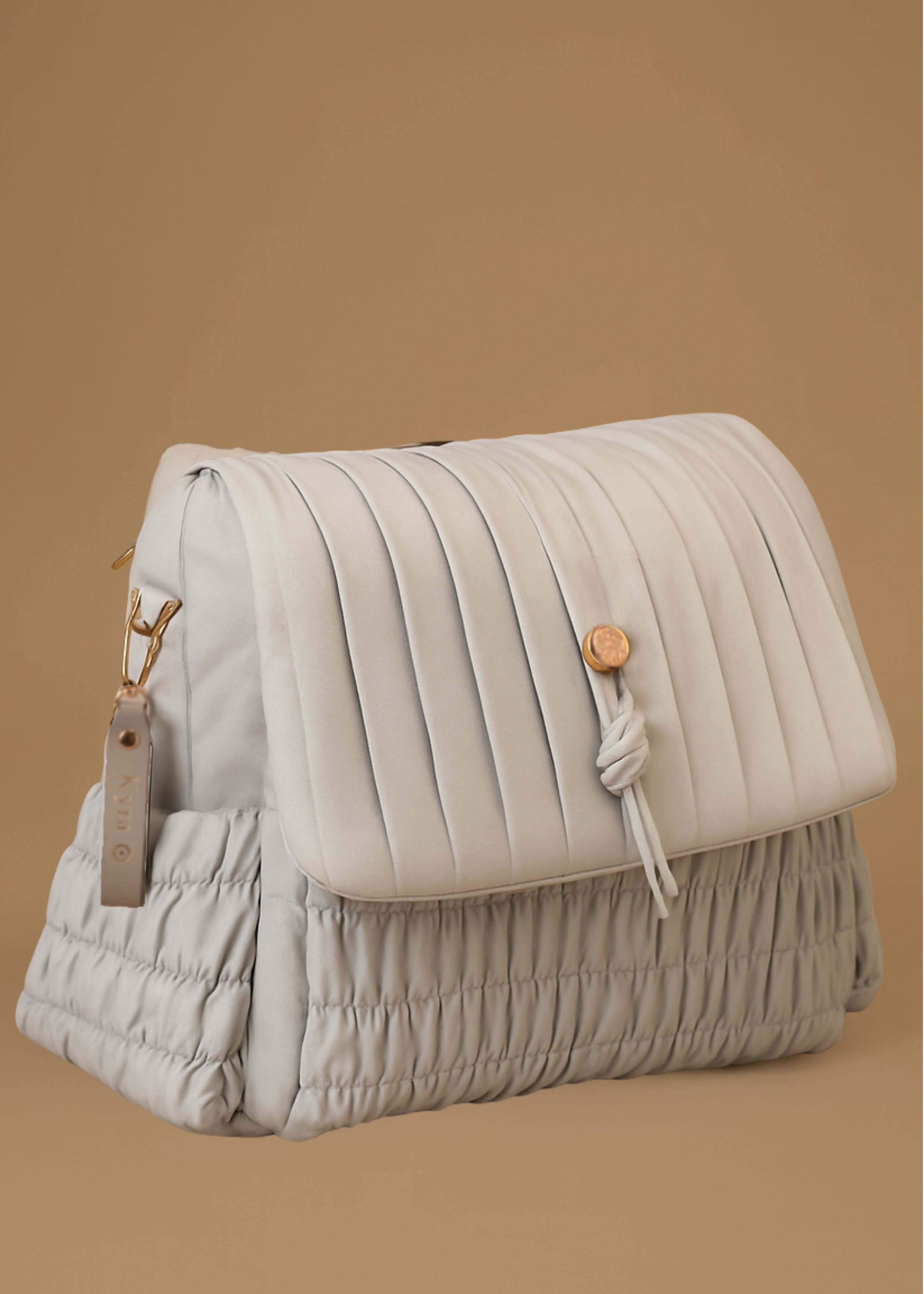 The Dune Diaper Bag - Silver Moon