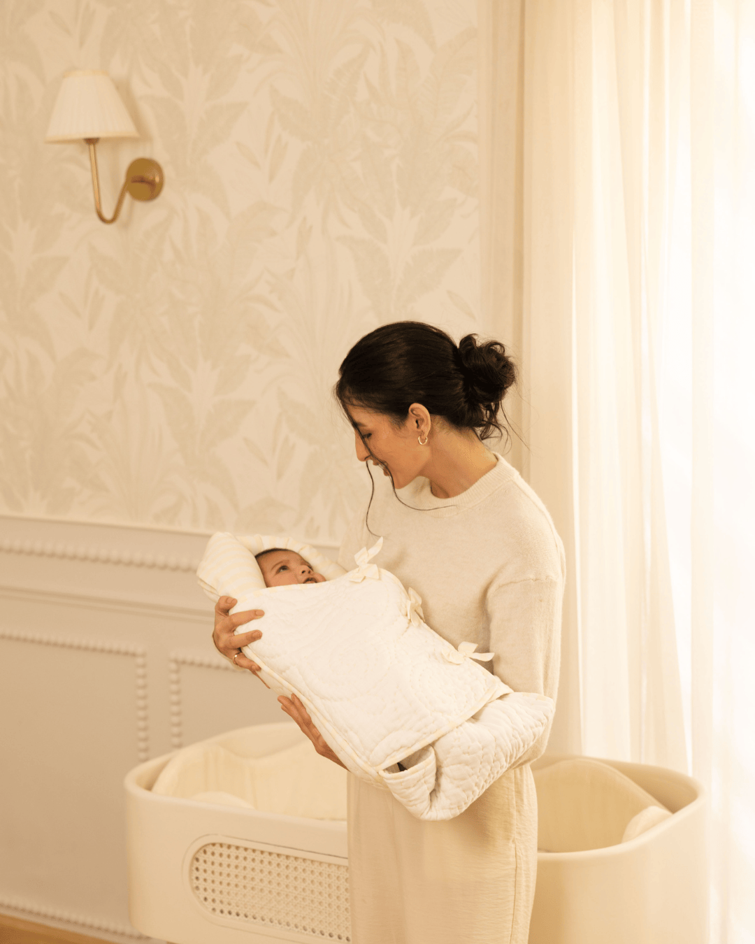 Cocoon Newborn Wrap - Ecru