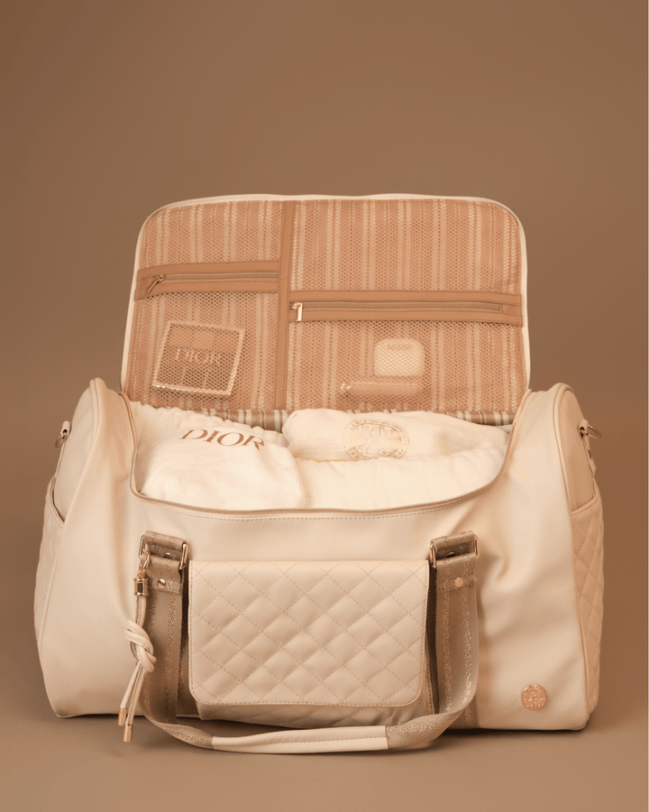 The Mama Mia Weekender Bag - Ecru
