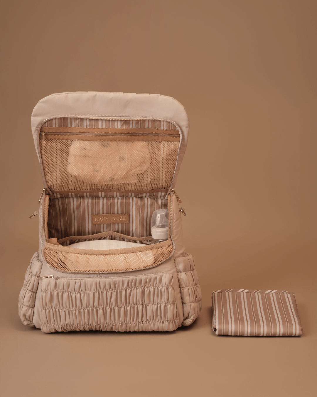 The Dune Diaper Bag - Caramel