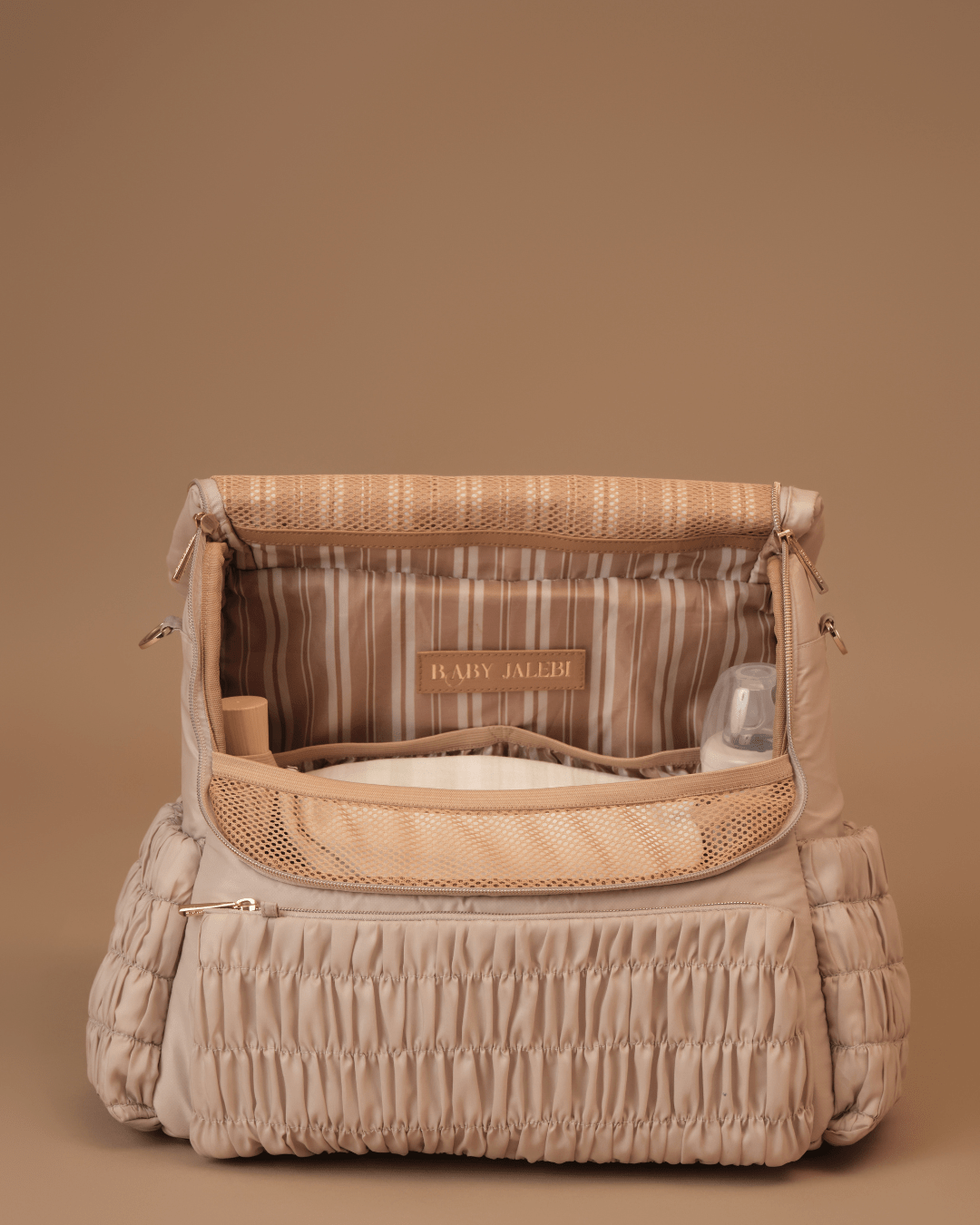 The Dune Diaper Bag - Caramel