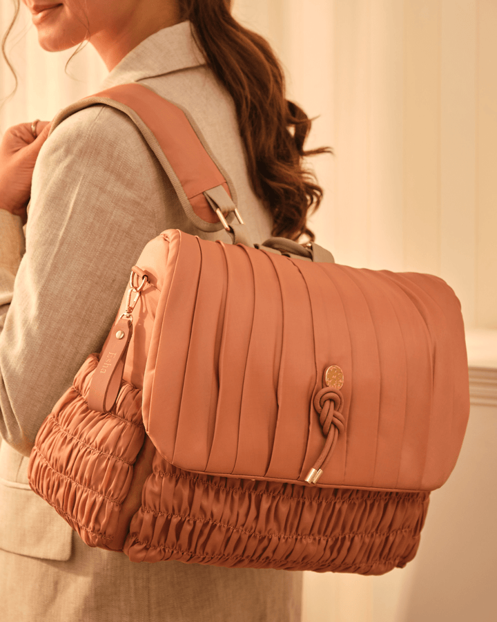 The Dune Diaper Bag - Dusty Rose
