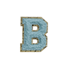 AQUA FUZZY ALPHABETS B