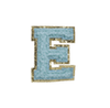 AQUA FUZZY ALPHABETS E