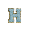AQUA FUZZY ALPHABETS H