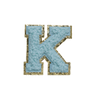 AQUA FUZZY ALPHABETS K