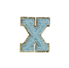 AQUA FUZZY ALPHABETS X