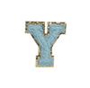 AQUA FUZZY ALPHABETS Y