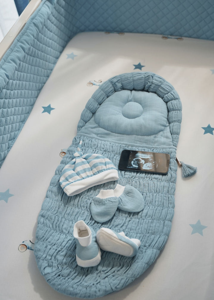 The Crescent Sleeping Bag Blue
