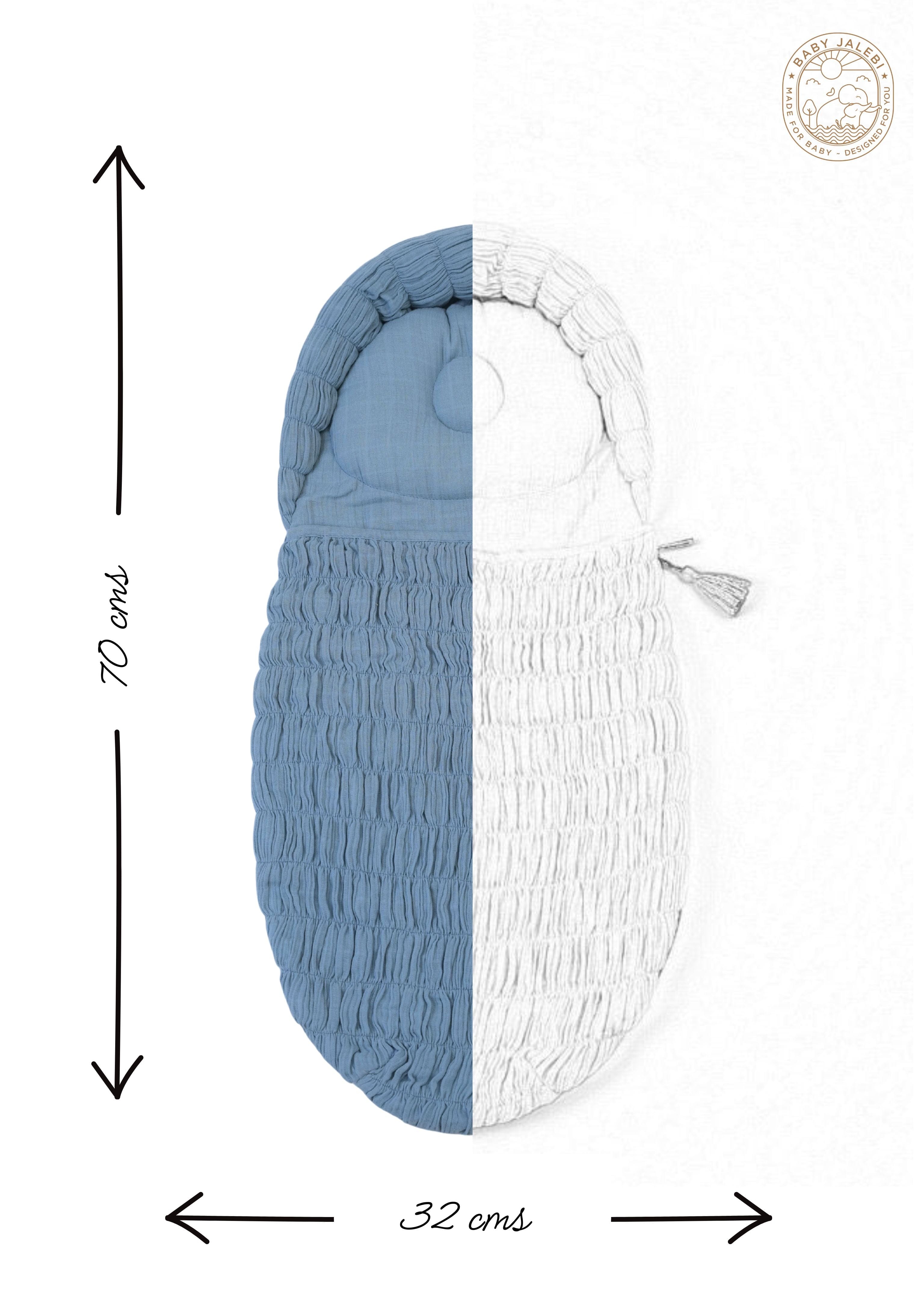The Crescent Sleeping Bag Blue