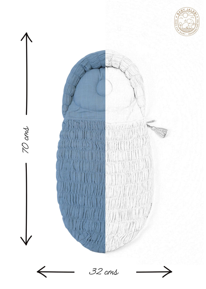 The Crescent Sleeping Bag Blue