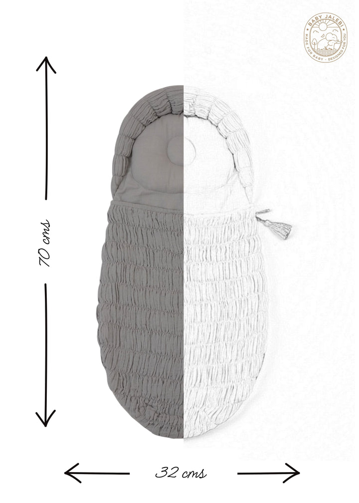 The Crescent Sleeping Bag Grey