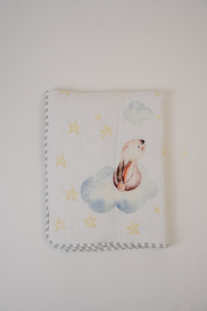 Up in the Clouds Baby Blanket & Pillow Gift Box