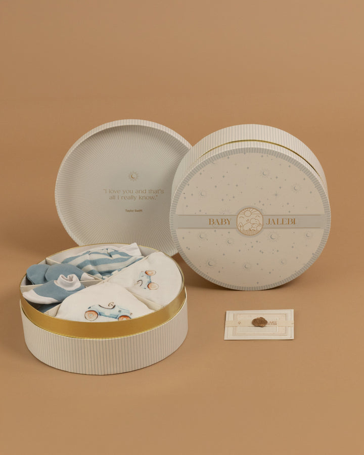 Roadster Welcome Baby Box