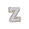 WHITE FUZZY ALPHABETS Z