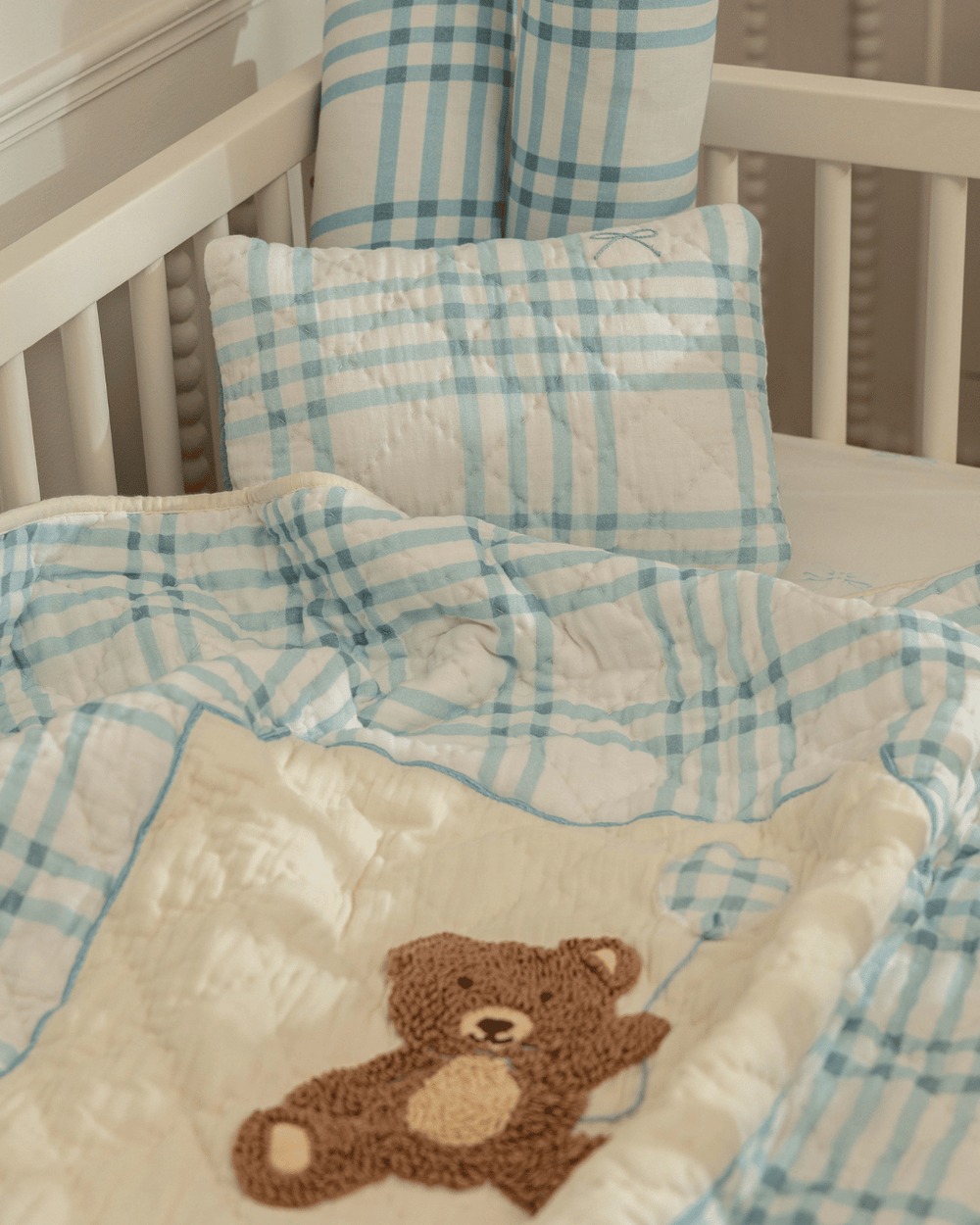 Baby Jalebi Baby Pillow Bernie the Bear Pillow