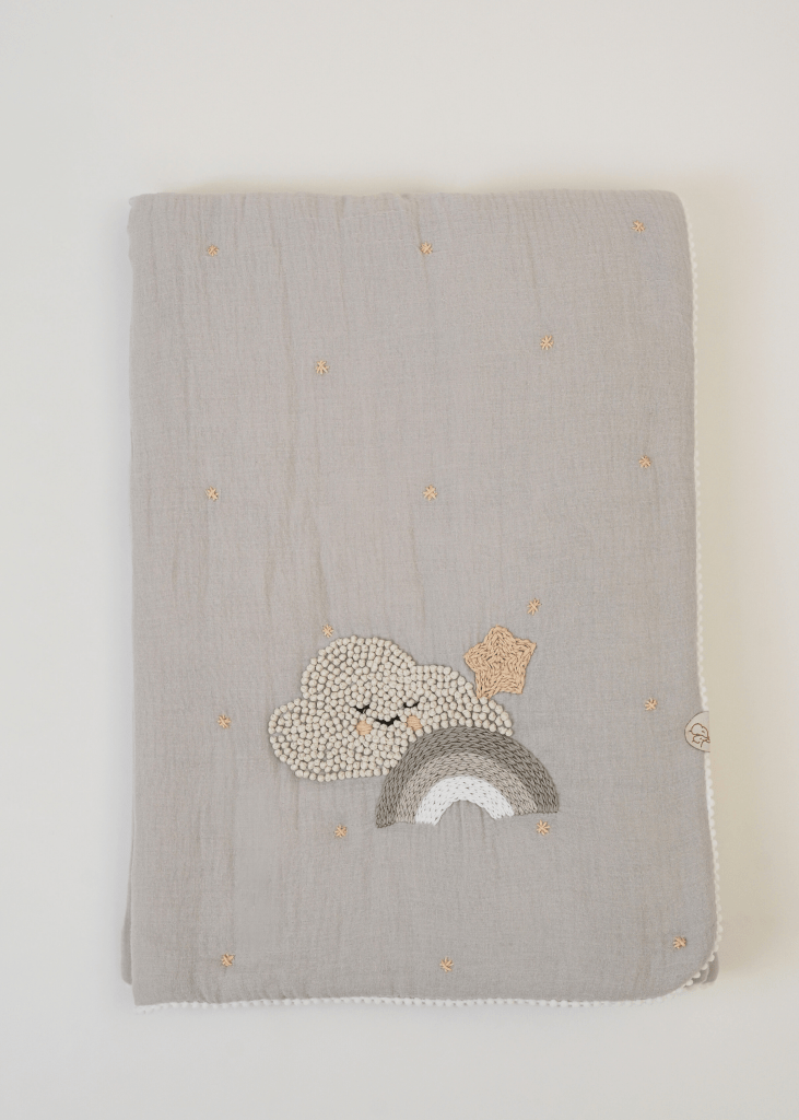 Starry Night Baby Blanket & Pillow Gift Box
