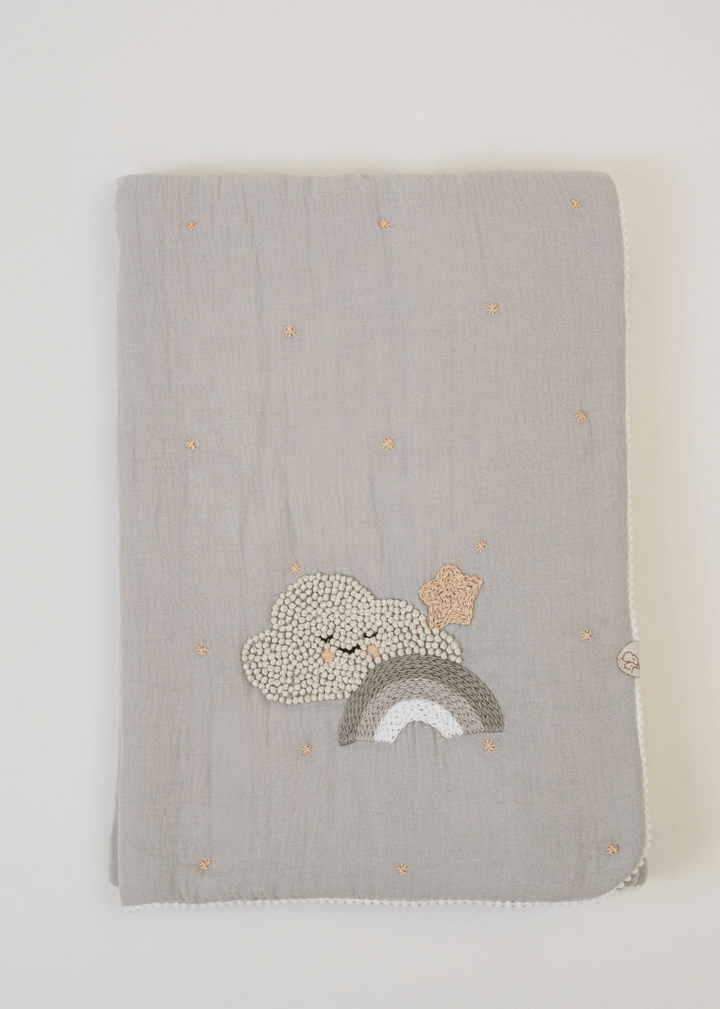 Starry Night Baby Blanket & Pillow Gift Box