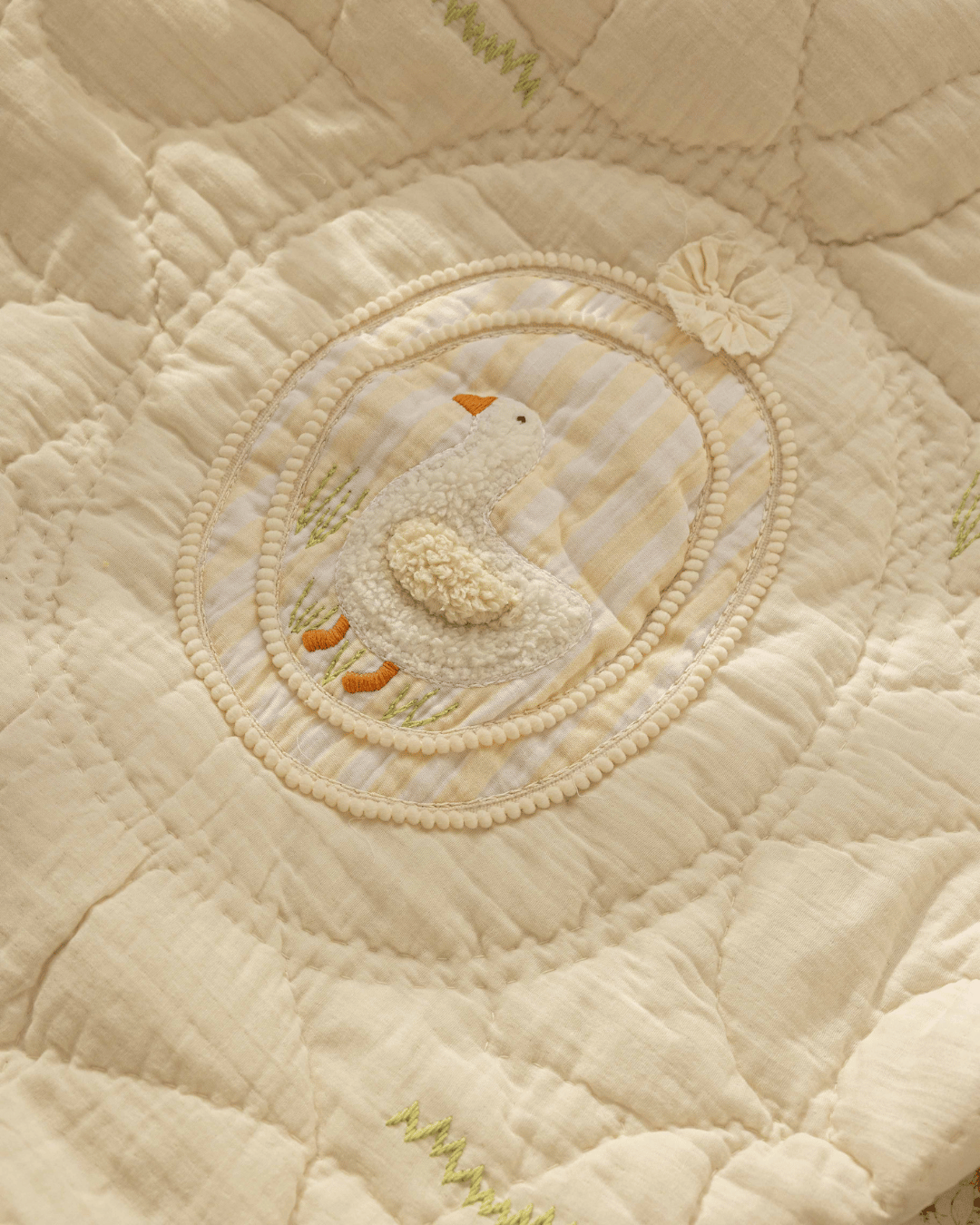 Baby Jalebi ButterCup Pillow & Blanket Set