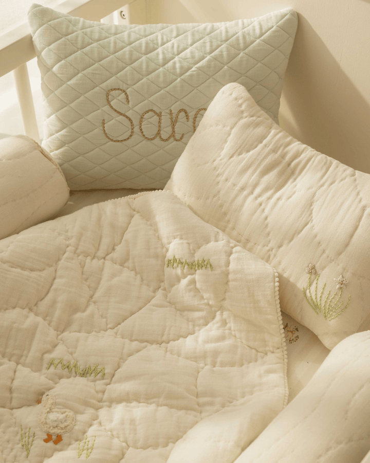 Baby Jalebi Cot Bedding Sets ButterCup Cot Bedding Set with Bumper