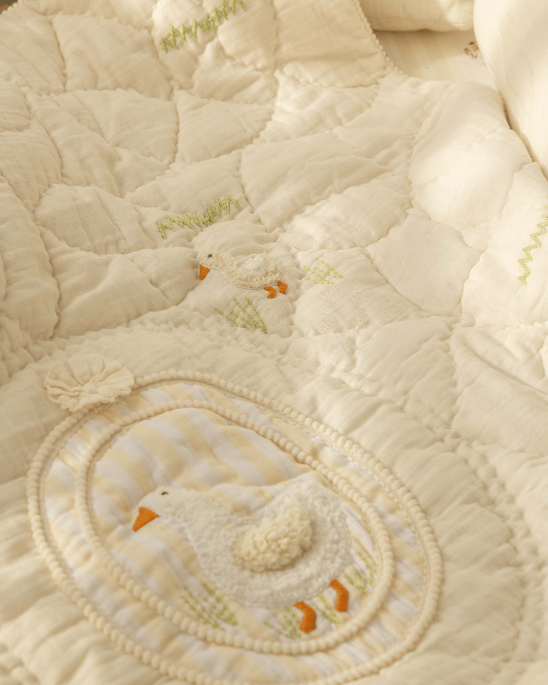 Baby Jalebi Cot Bedding Sets ButterCup Cot Bedding Set with Bumper