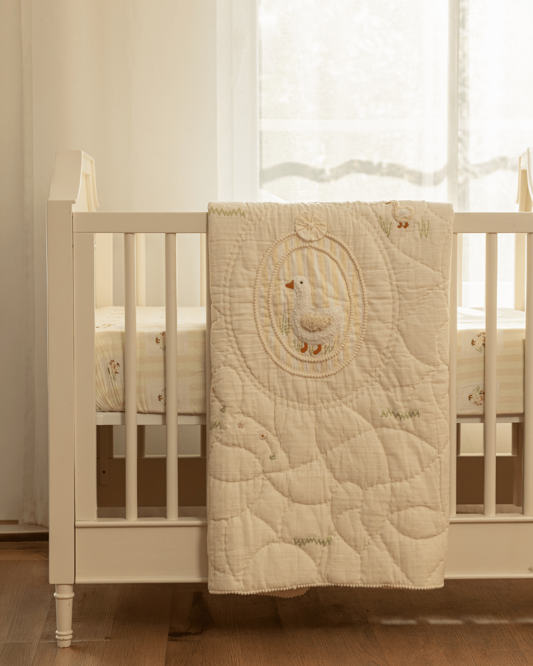 Baby Jalebi Cot Bedding Sets ButterCup Cot Bedding Set with Bumper