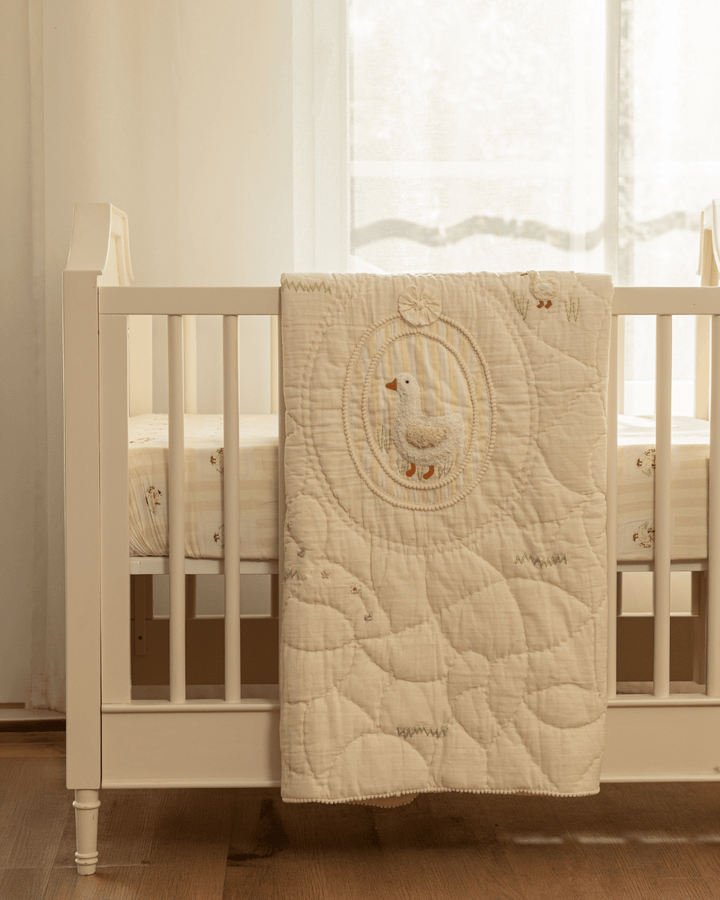 Baby Jalebi Cot Bedding Sets ButterCup Cot Bedding Set with Bumper
