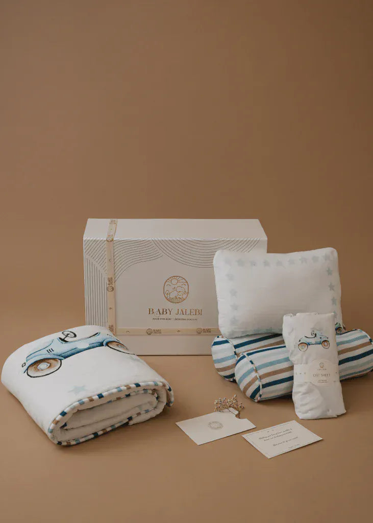 The Ultimate Newborn Essentials Bundle – Blue