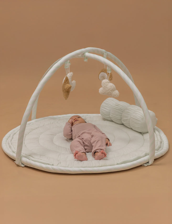 Baby Jalebi Island Play Mat & Cloud Set –Mint