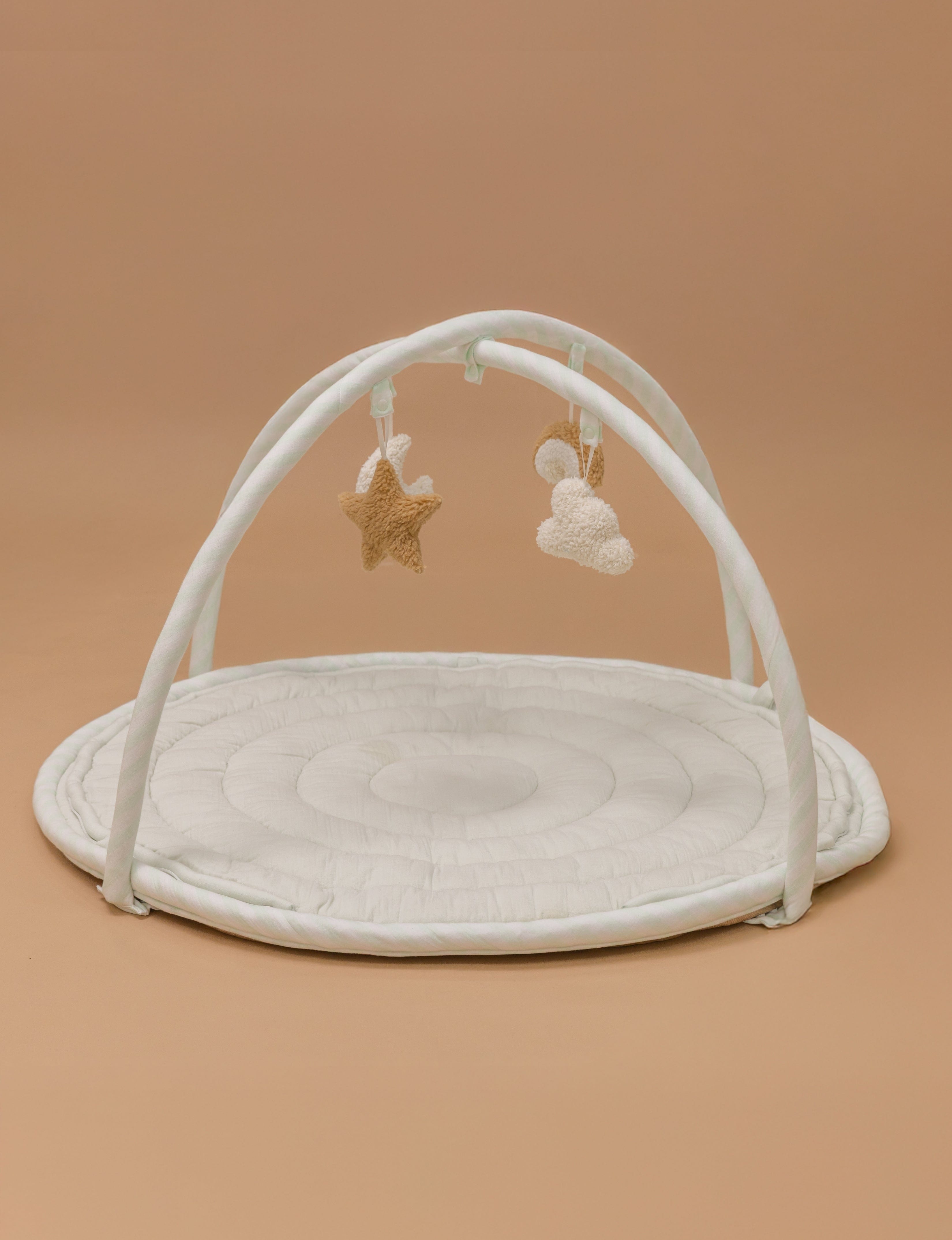 Baby Jalebi Island Play Mat & Cloud Set –Mint