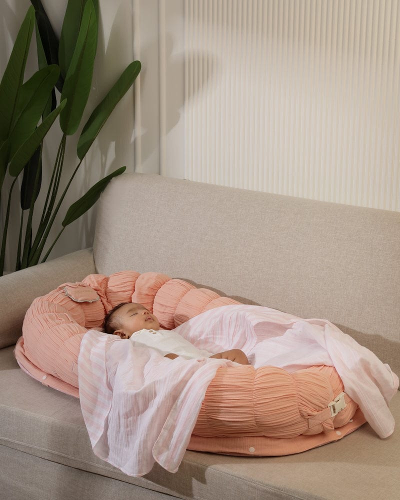 Baby Jalebi Island Play Mat & Cloud Set –Pink