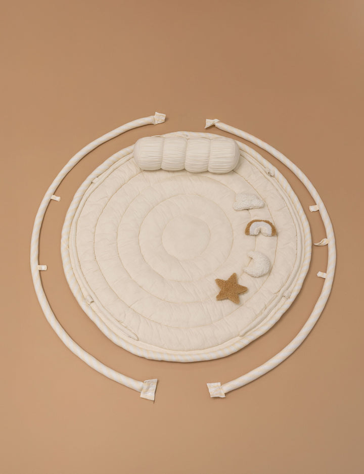 Baby Jalebi Island Play Mat  – ECRU