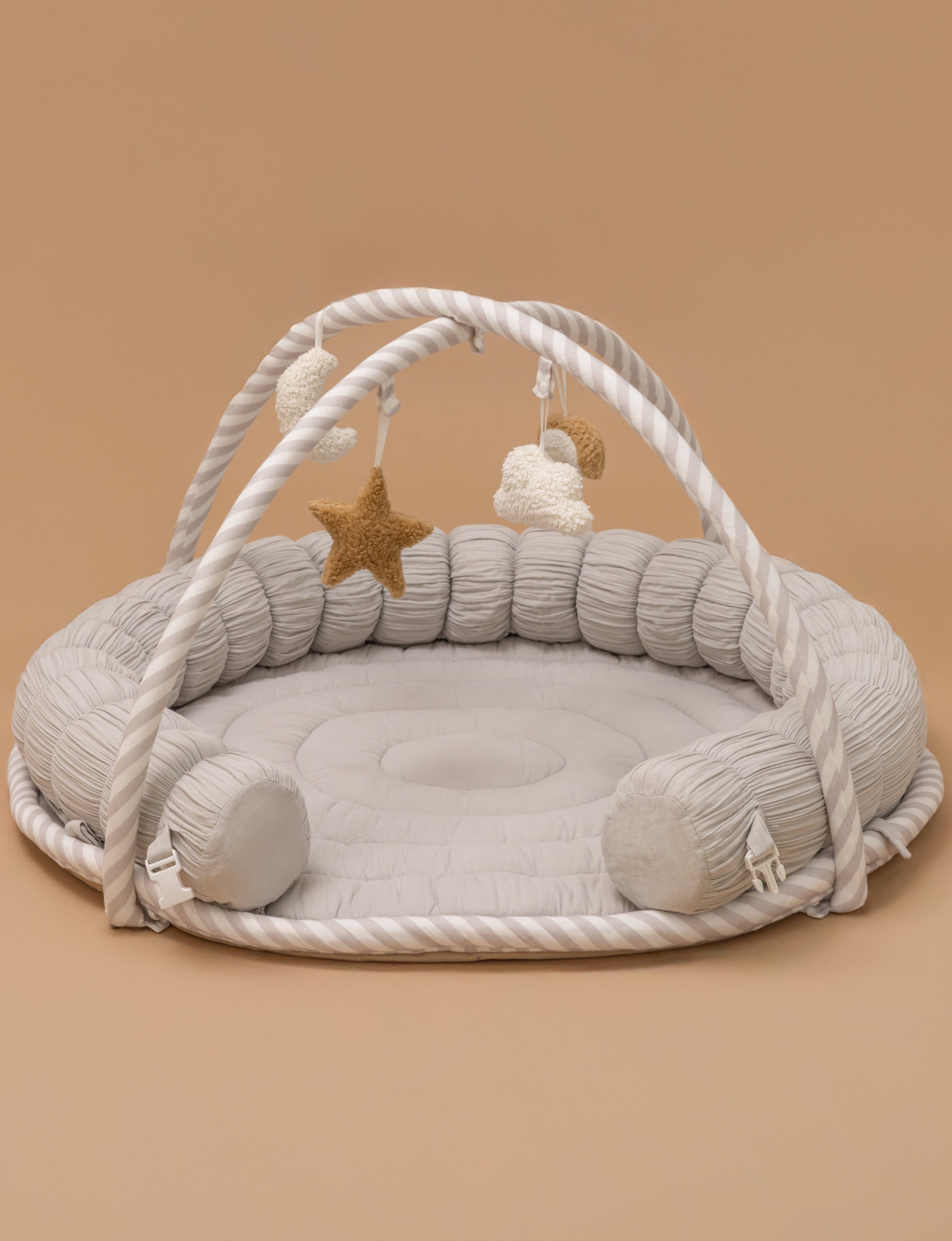 Baby Jalebi Island Play Mat with Bumper Set – The Complete Dream Team