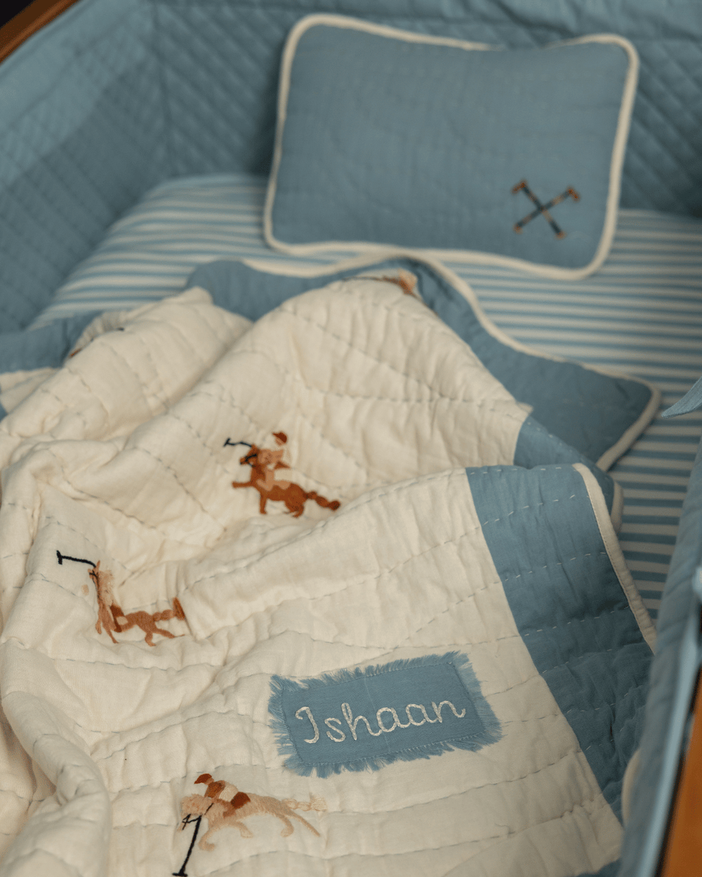 Baby Jalebi The Jaipur Polo Blanket
