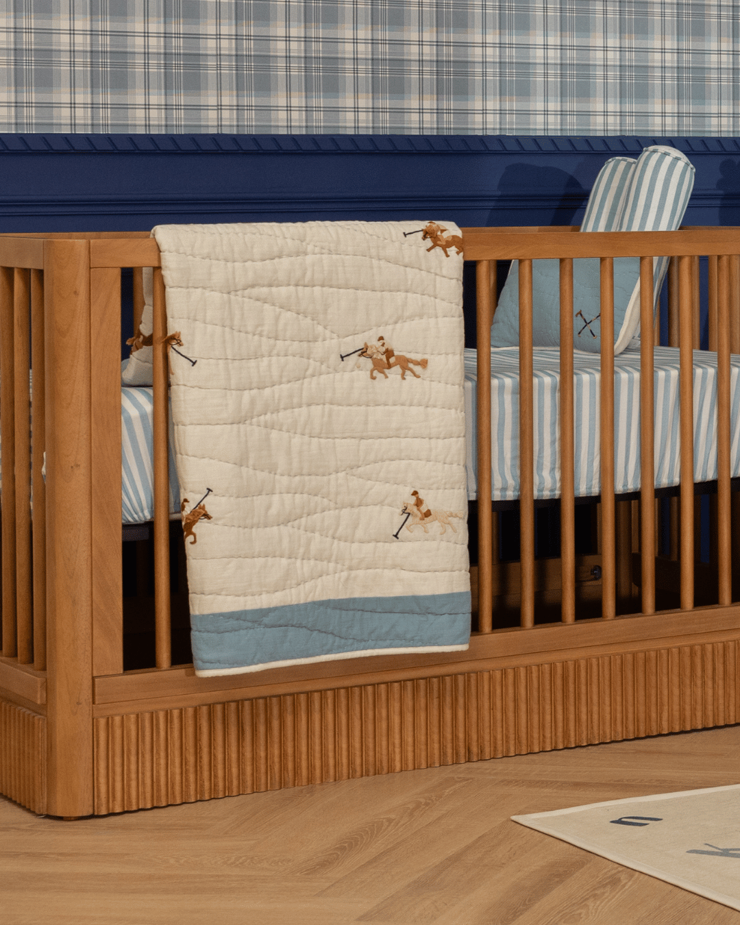 Baby Jalebi The Jaipur Polo Cot Bedding Set